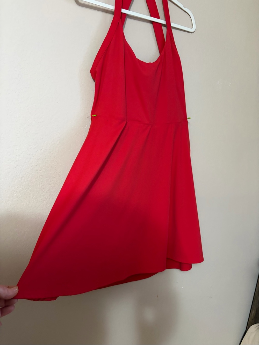 Halara Red Backless Twisted Dance Flare Dress XL | Easy Peezy Activewear
